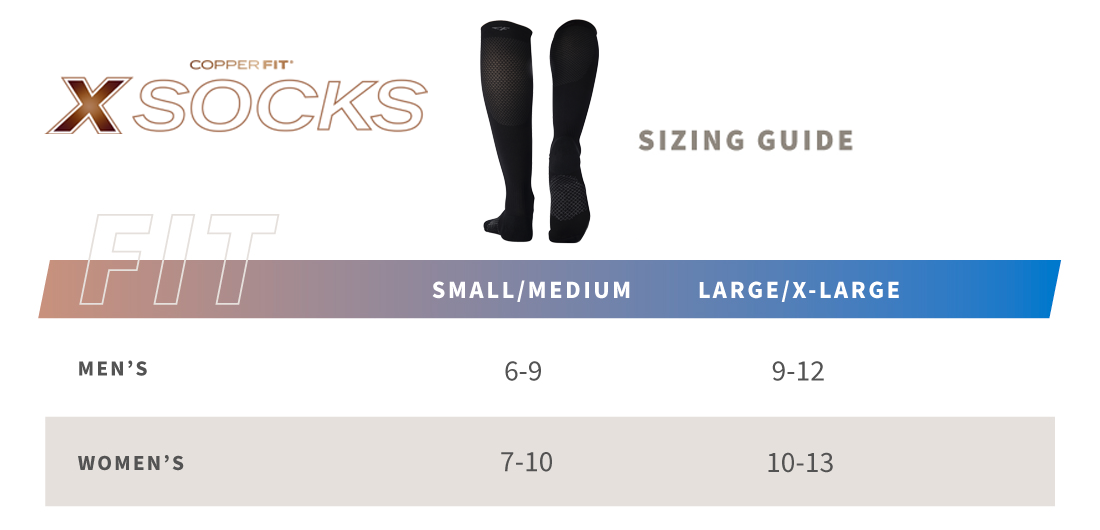 X-Socks (sizing guide)