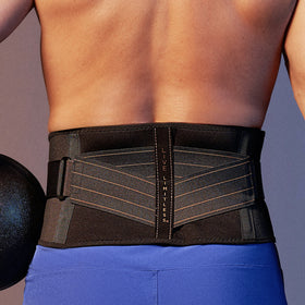 Neoprene Orthopedic Back Brace Belt Lumbar Back Support Brace Waist Band  Relieve Lower Back Pain Heavy Lifting (Size : XX-Large) 