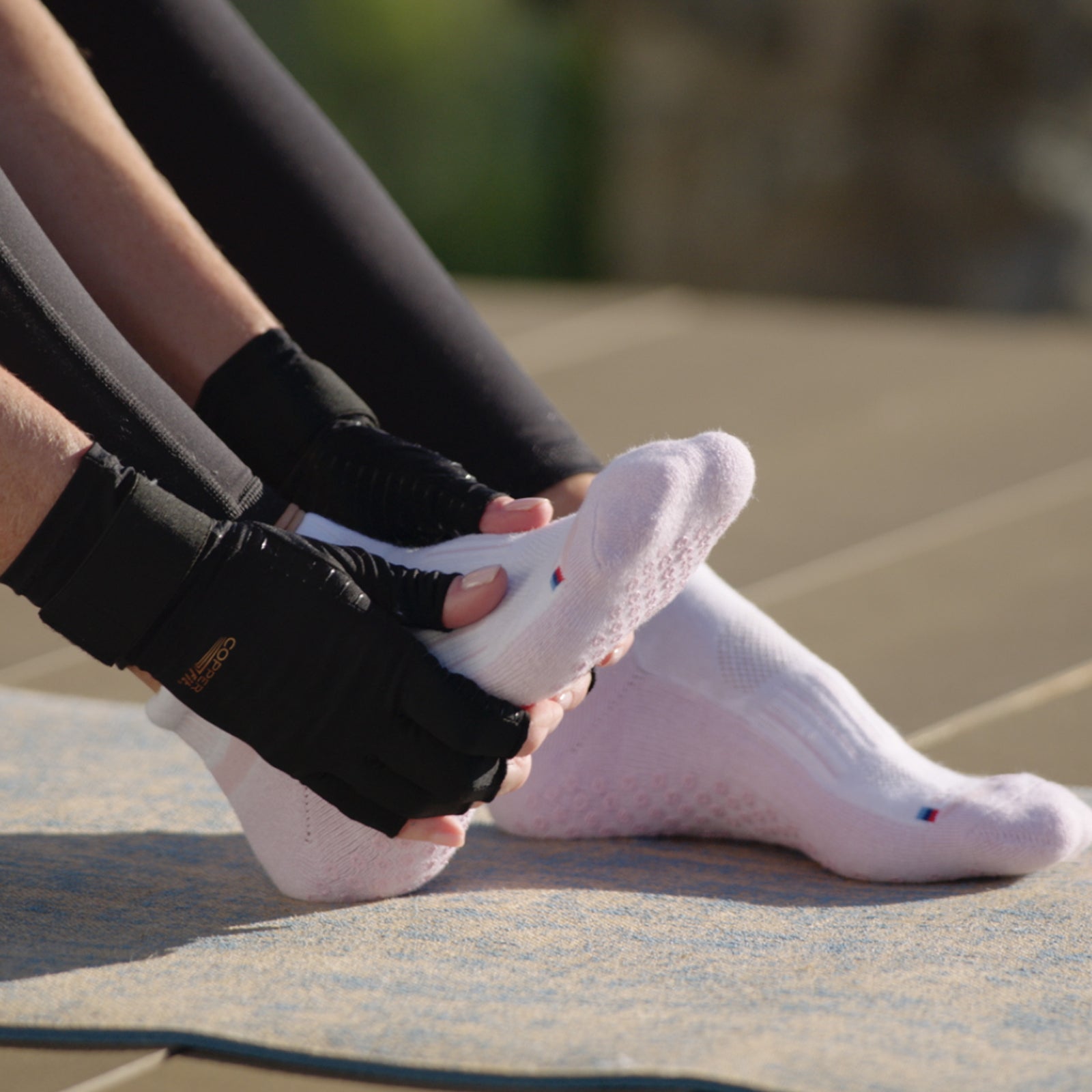 Improved Energy Ankle Compression Socks at Copper Fit USA®