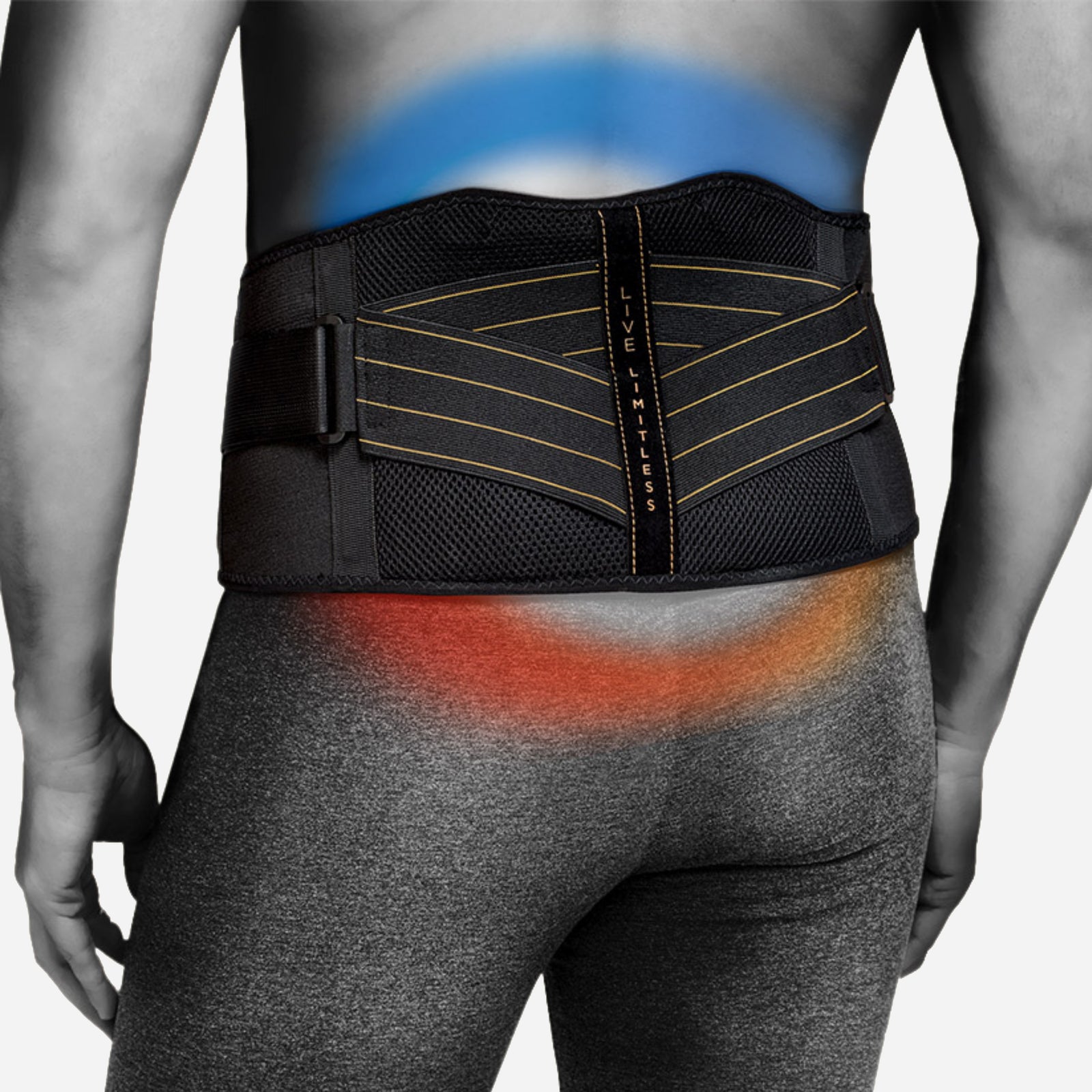 Copper Fit® Core Shaper, Supports Back and Shapes Waist, Copper