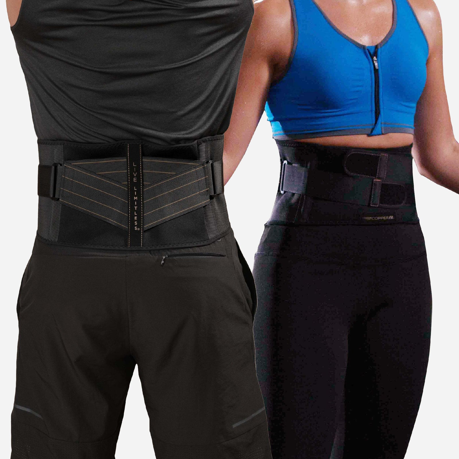 NEW - COPPER FIT Core Waist Belt Trainer Shaper Women Baack S/M Waist  26-34