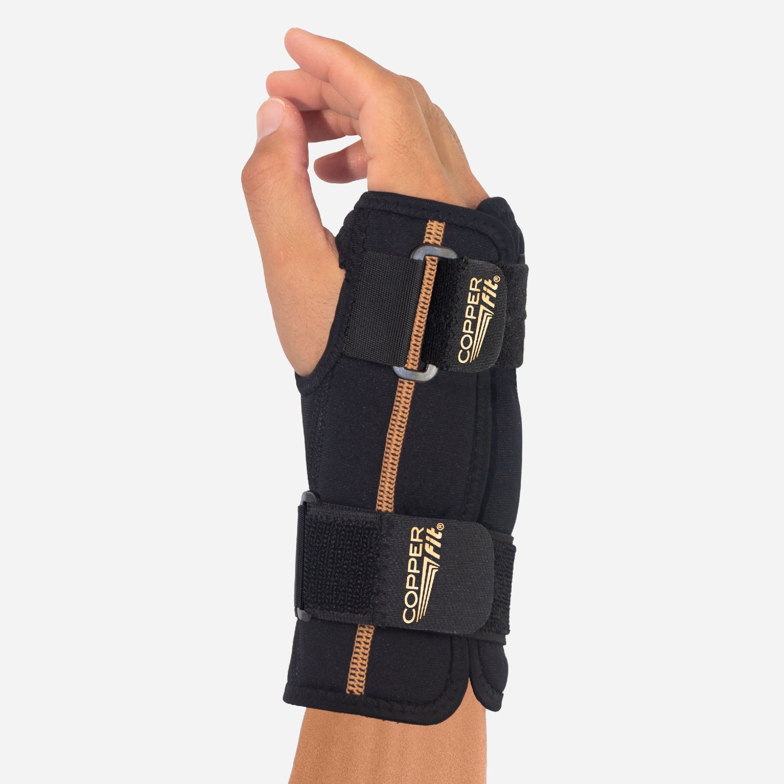 Copper Fit Unisex Adult Rapid Relief Back Support Brace With Hot