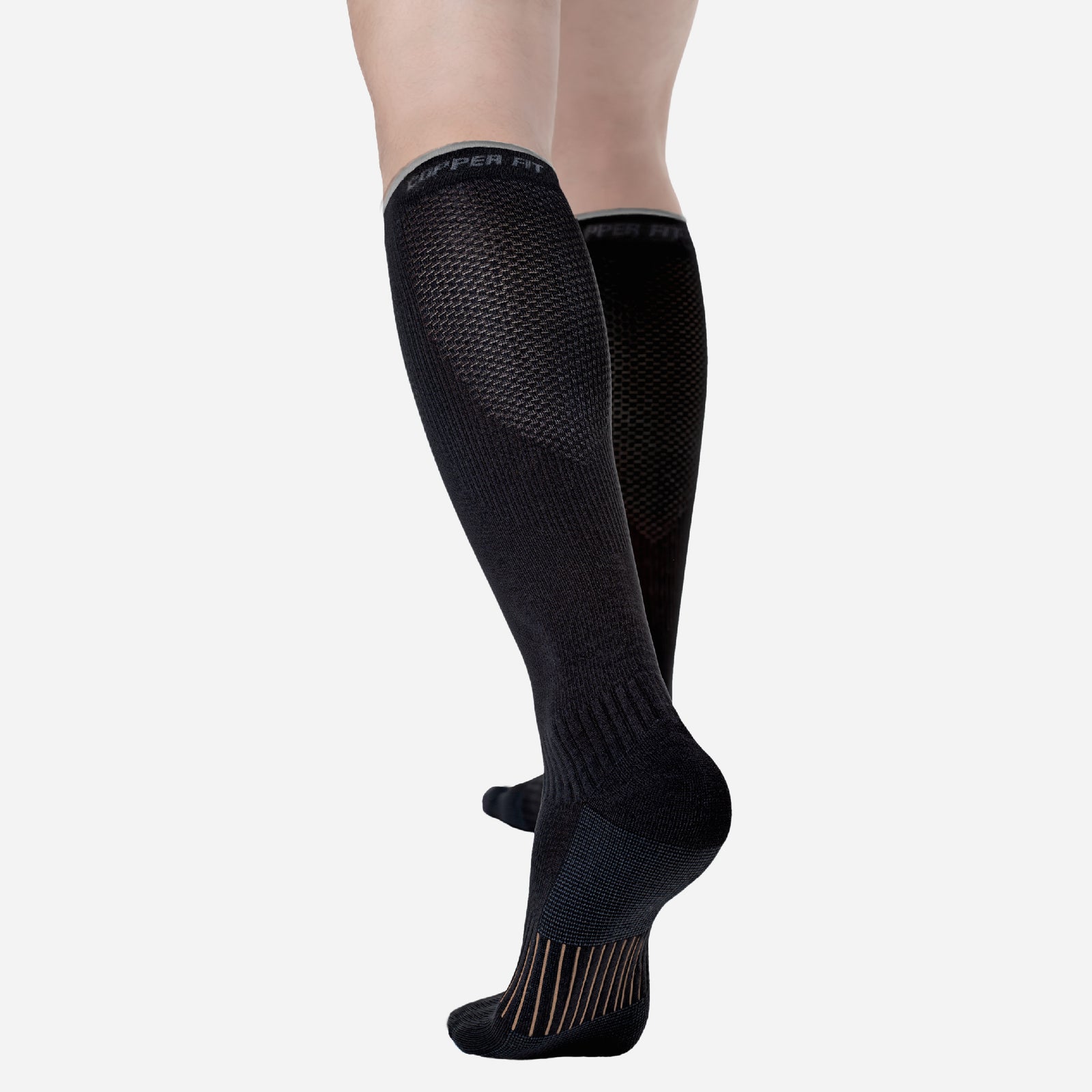 Ice Compression Socks: Menthol-Infused Cooling - Copper Fit