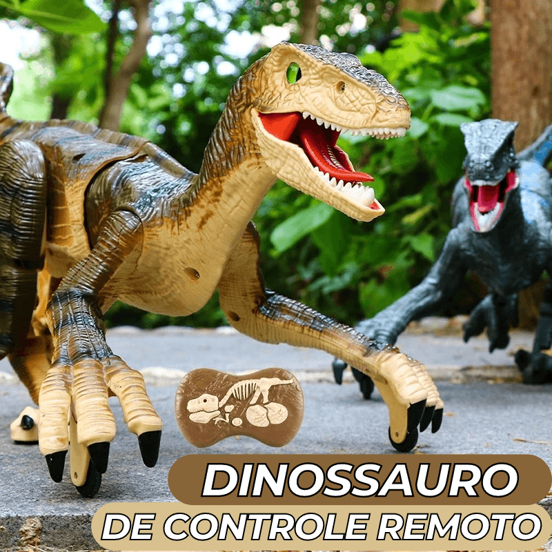Crianças de controle remoto dinossauro rc brinquedos andando