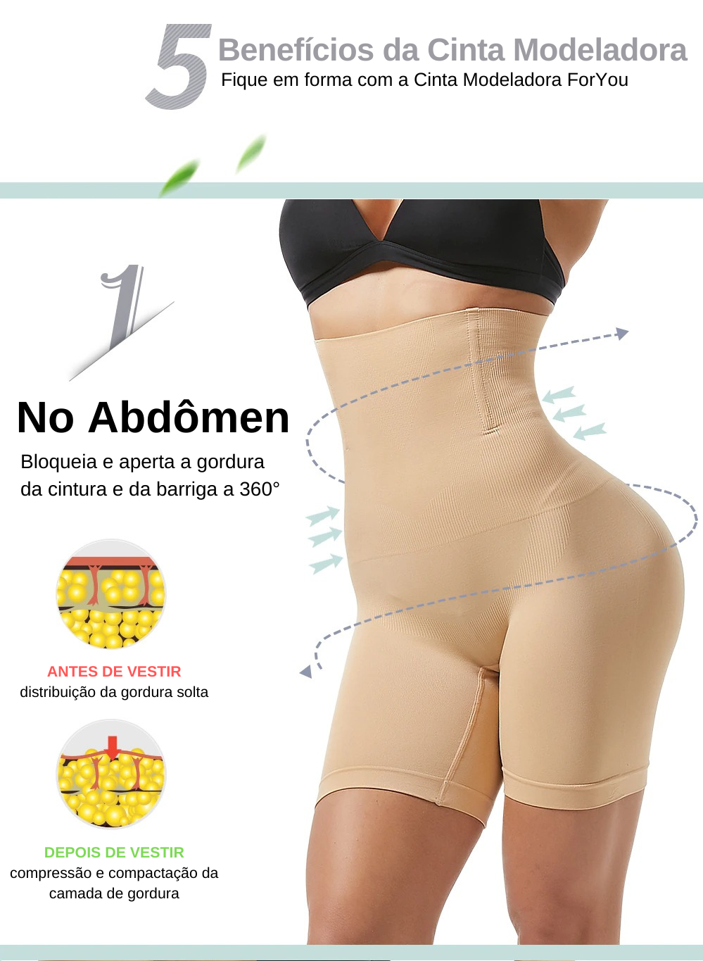 Cinta Aperta Barriga Levanta Bumbum