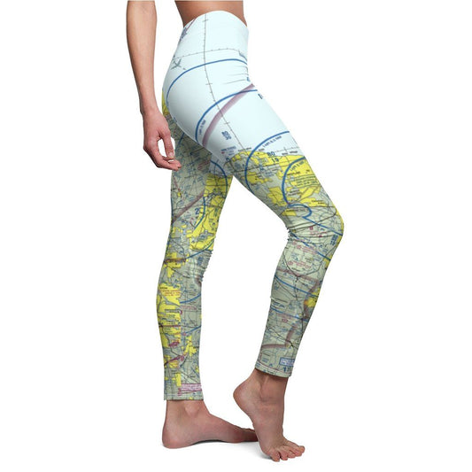 CVG White Athletic Leggings for Women