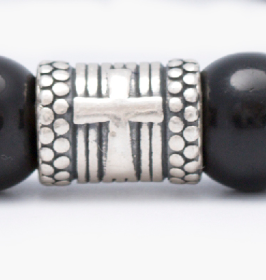 Cross beads bracelet with custom names