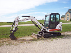 331 bobcat mini excavator bucket quick exchanger