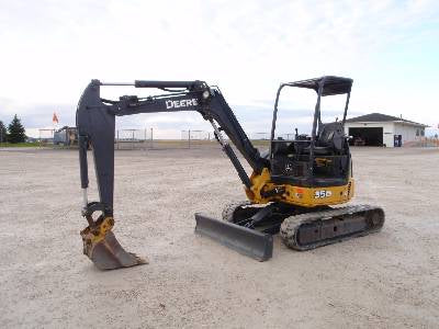 John Deere 35D Mini Excavator 