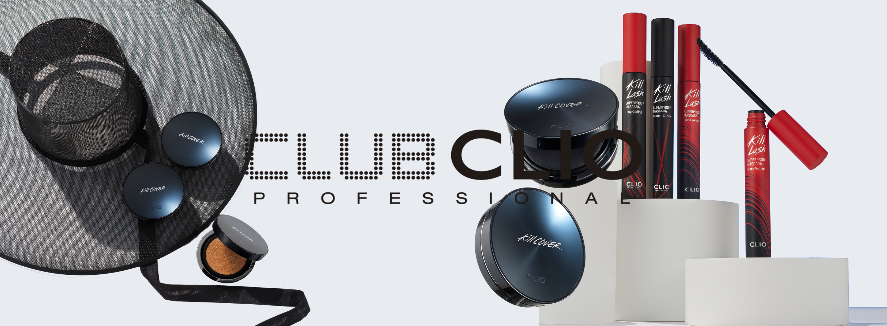 Club Clio Makeup Website Banner