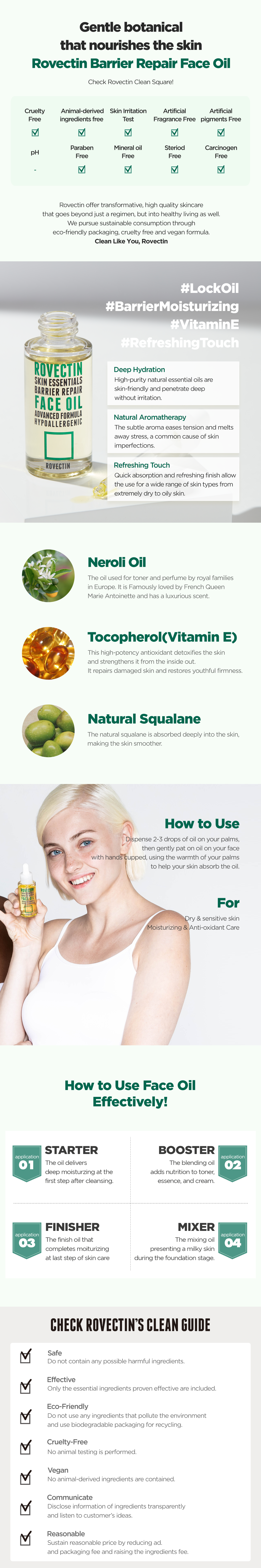Skin Essentials Barrier Repair Face Oil 30ml