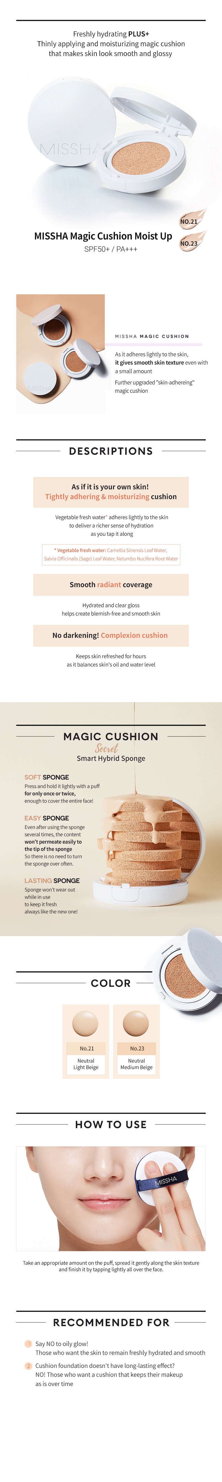 Photo description of Missha Magic Cushion Moist Up