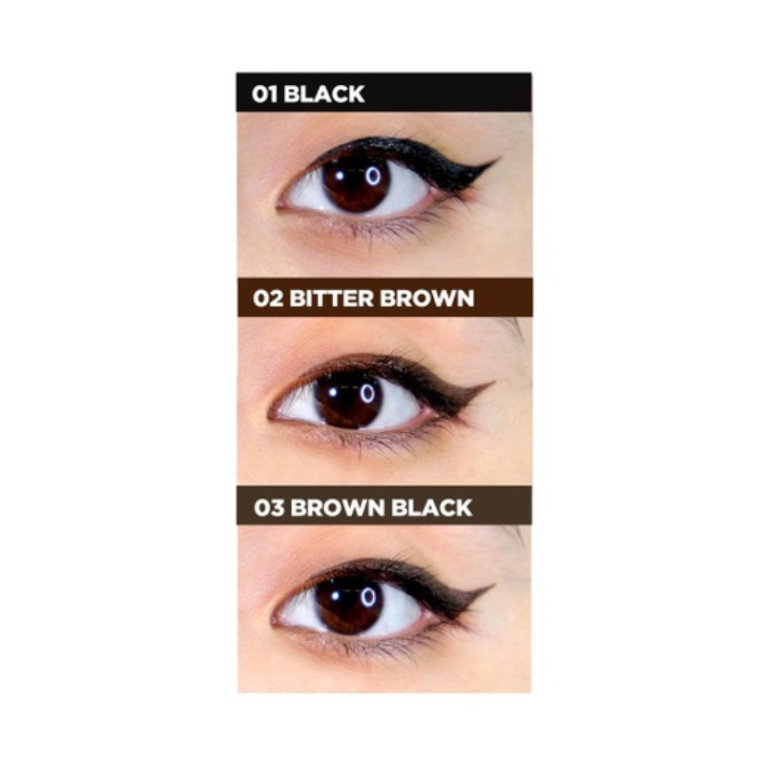 Heroine Make Smooth Liquid Eyeliner Super Keep 03 Brown Black