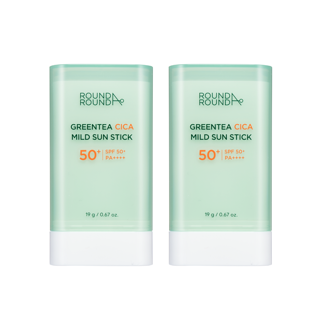 Greentea Cica Mild Sun Stick Double Set 50ml x 2