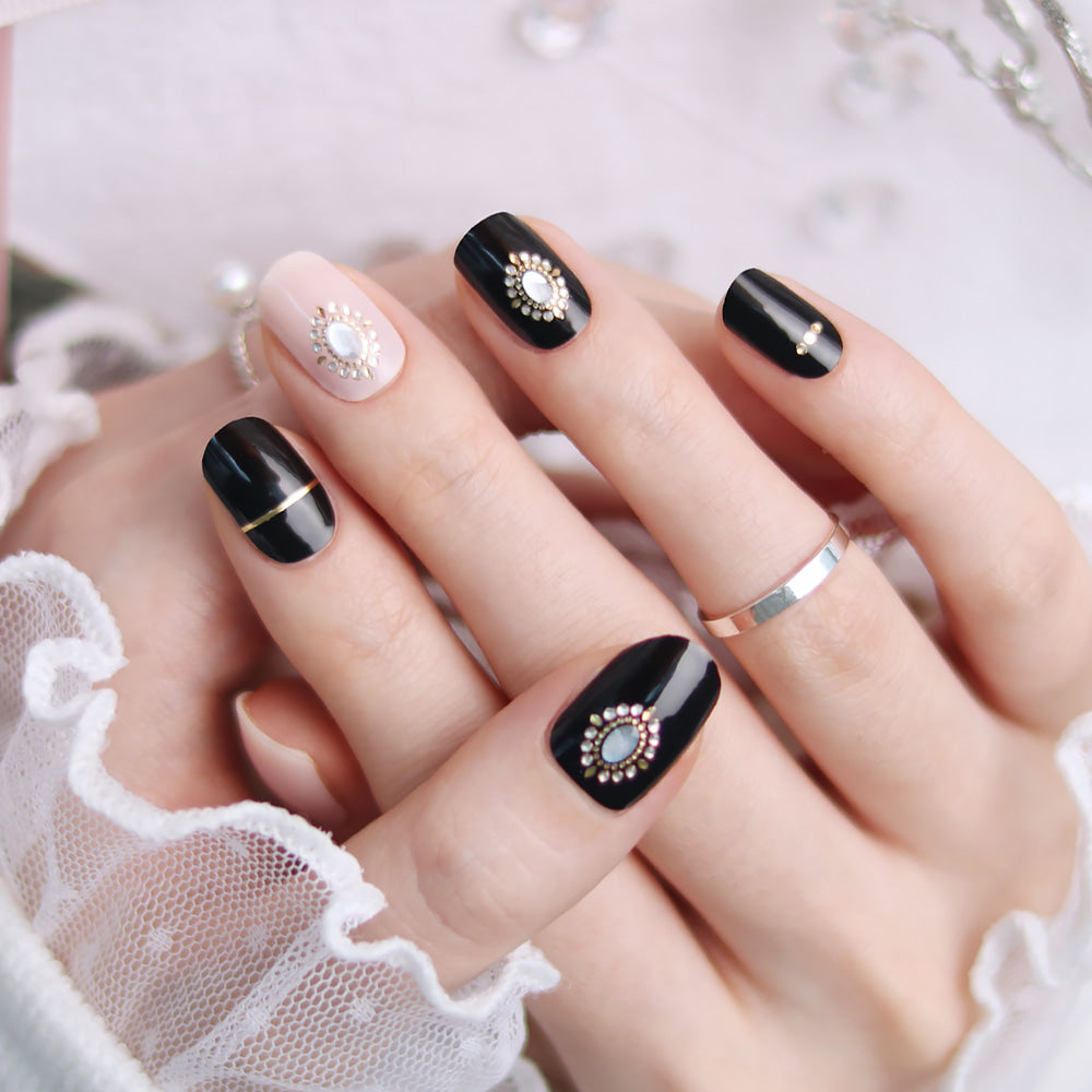 Gel Nail Strips - Bold Stone