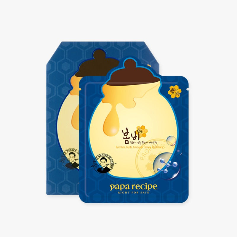 Bombee Pepta Ampoule Honey Mask (10pcs/ Box)