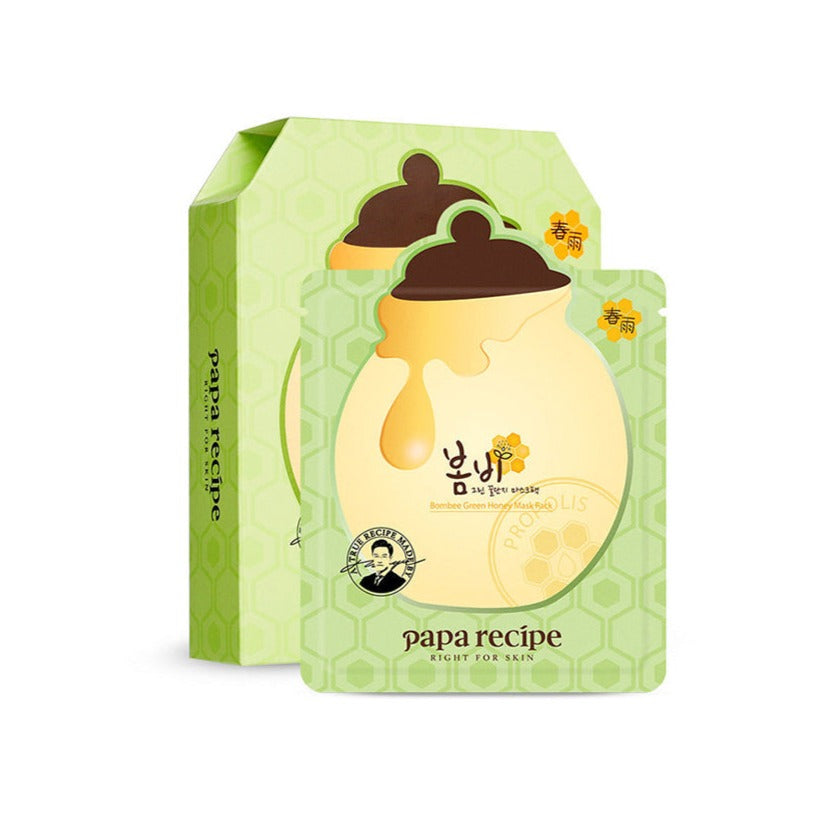 Bombee Green Honey Mask (10pcs/ Box)