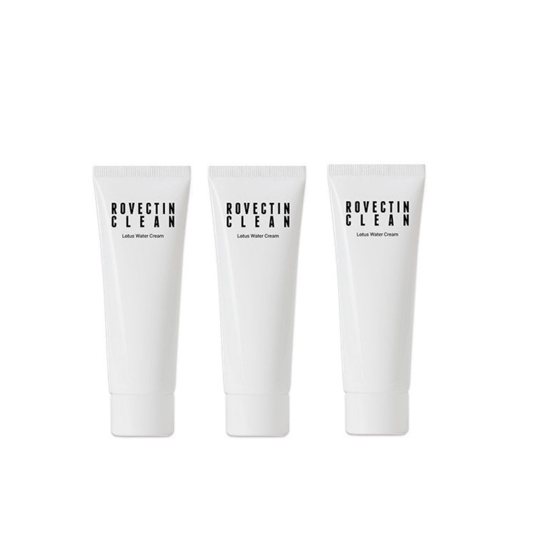 Clean Lotus Water Cream Triple Bundle