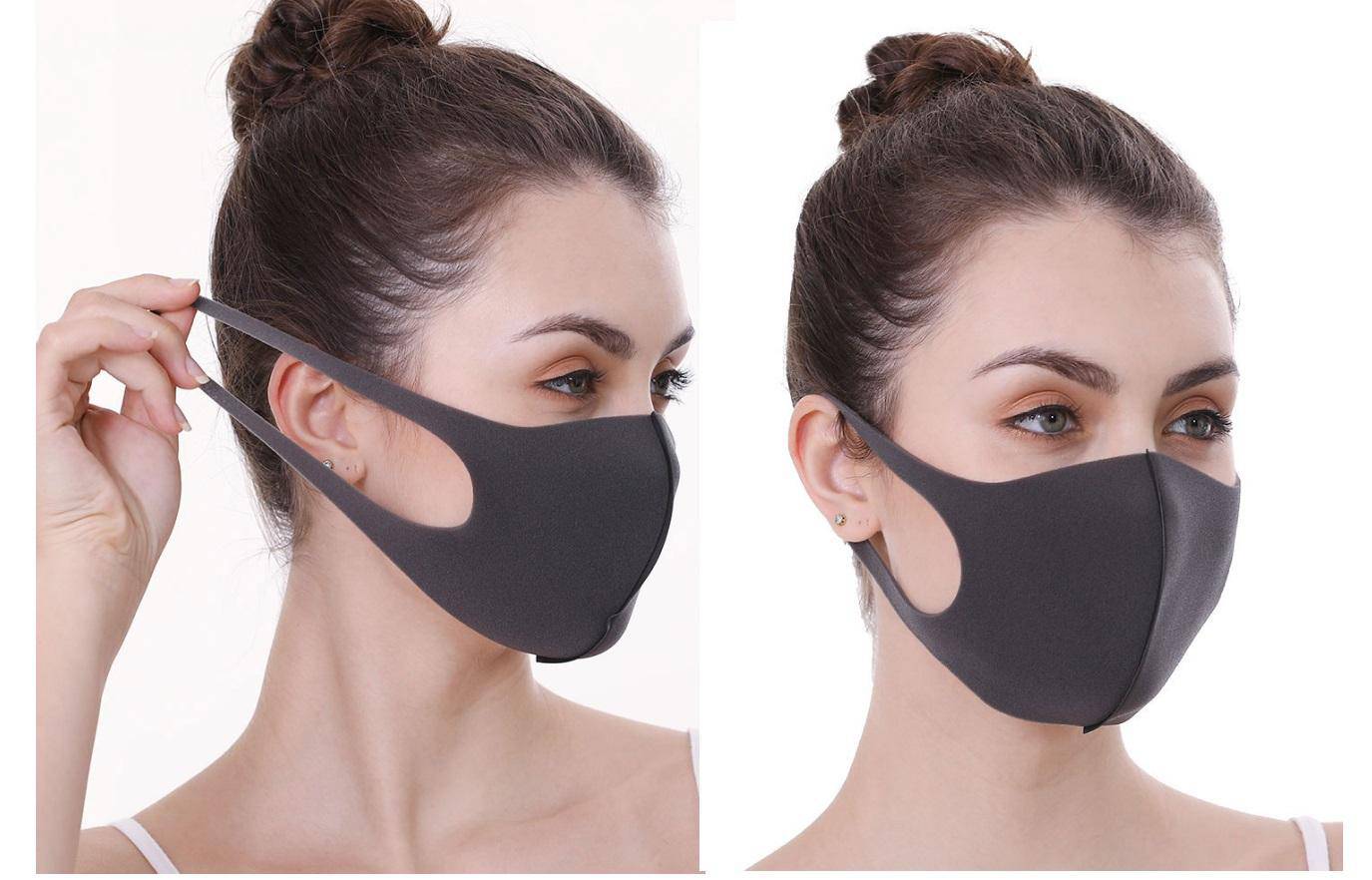 Face Mask Gray 3 pc