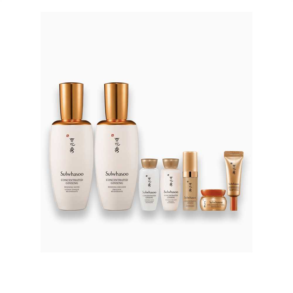 Concentrated Ginseng Anti-Aging Daily Routine Set