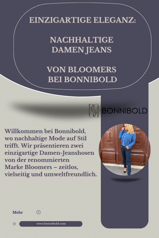 Einzigartige Eleganz: Nachhaltige Damen Jeans von Bloomers bei Bonnibold Blog