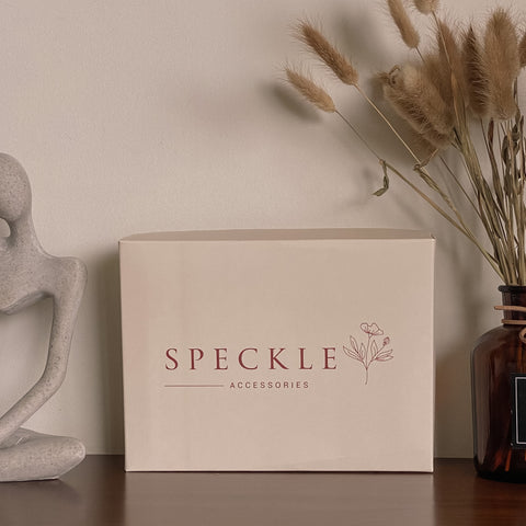 Sustainable Packagings at Speckle Accessories 