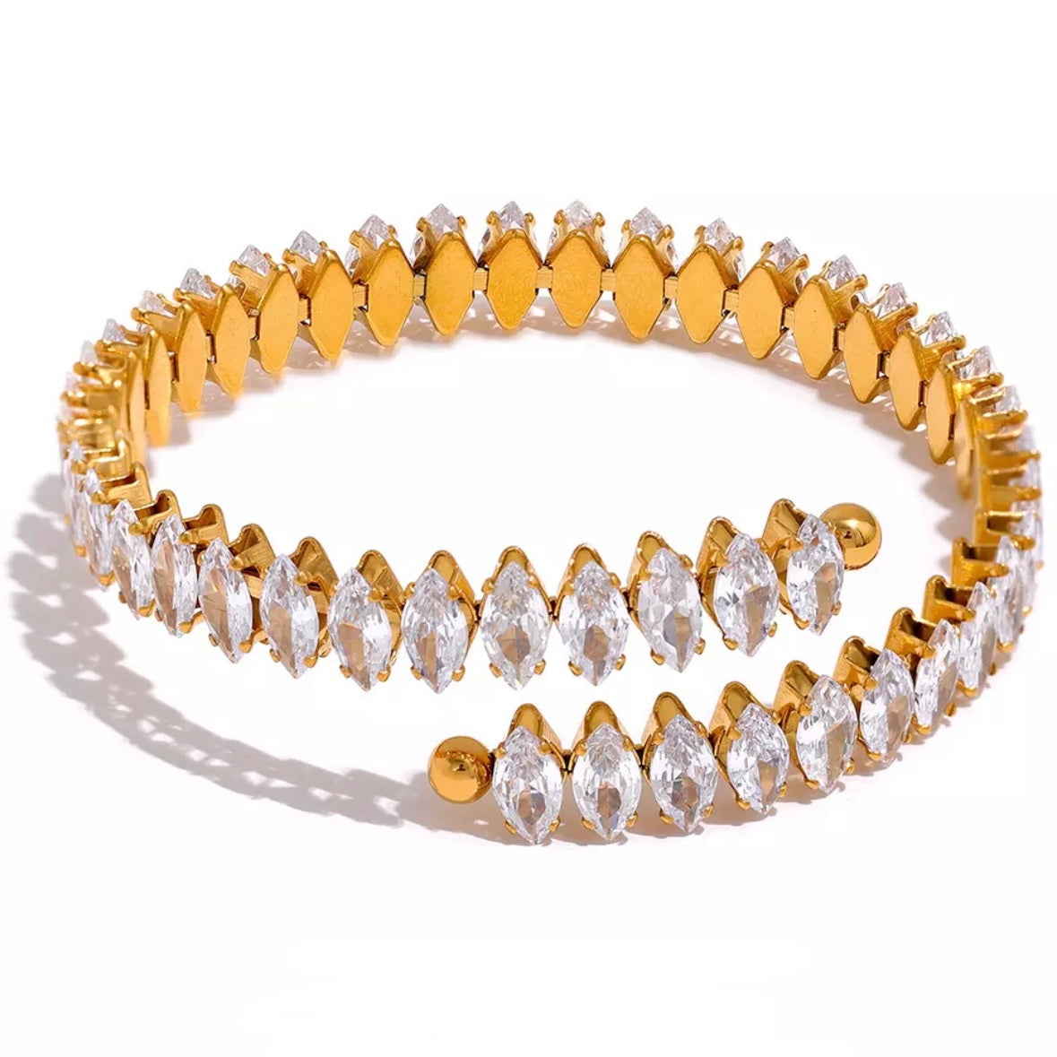 Pearl + Pavé Initial Bracelet – Ring Concierge