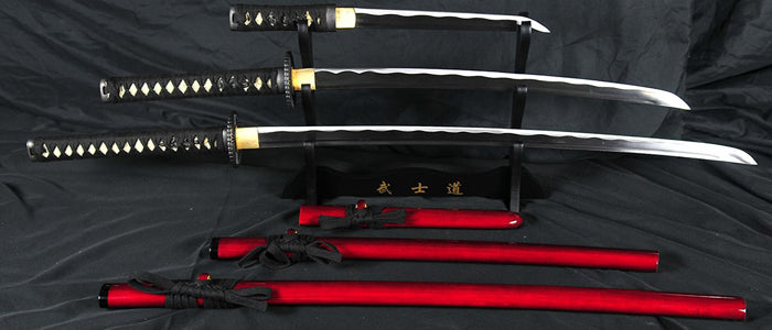 how to display a katana