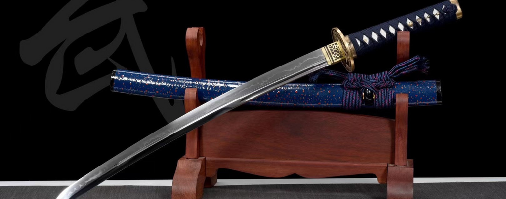 Katana papillon volant, Katana en bois, épée de samouraï japonais