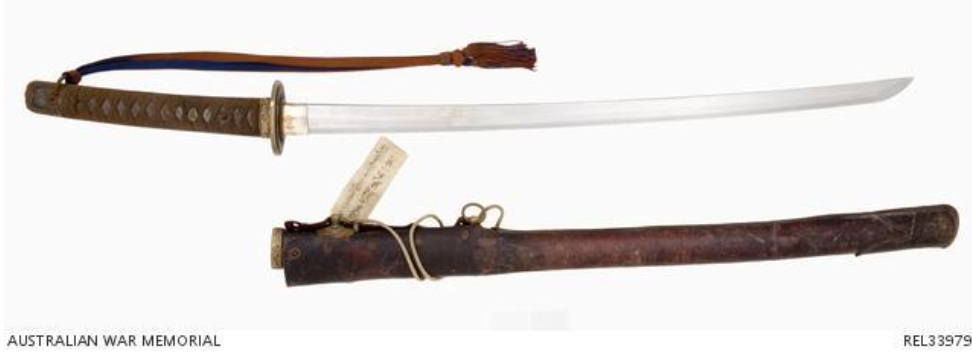 japanese swords used in wwii