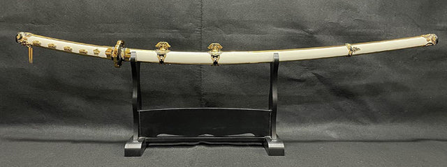 Wakizashi sabre japonais ancien de samouraï et son kozuka - OVIRY