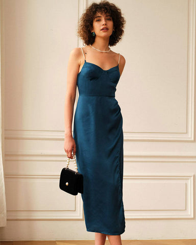 the-pearl-strap-side-slit-midi-dress