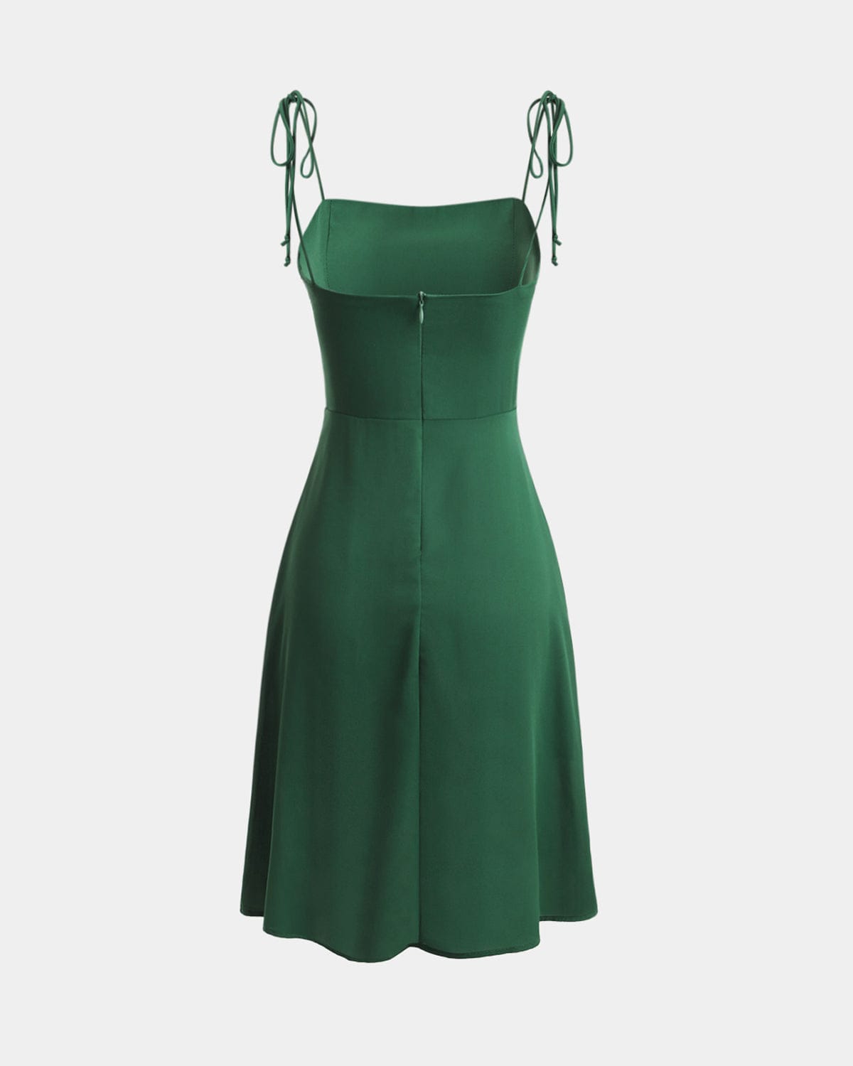 The Green Tie Spaghetti Strap Dress & Reviews - Green - Dresses | RIHOAS