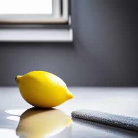 Cleaning Aluminium with Lemons