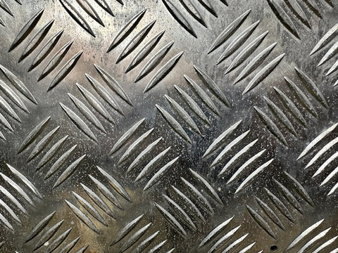 Checker Plate Corrosion - Aluminium Warehouse