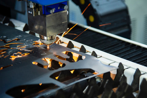 Laser cutting Aluminium