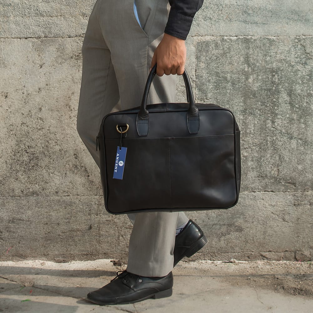 Smart 2023 Leather Briefcase Backpack Combo by MacCase
