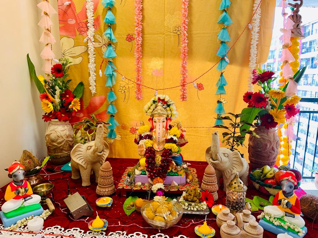 3 easy ideas to decorate your Ganpati Mandap – Swadeh - Artisanal  Handcrafted Decor