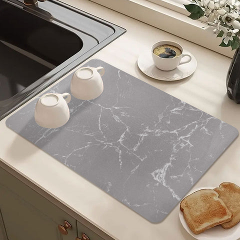 The coffee pad is designed to absorb water very well
