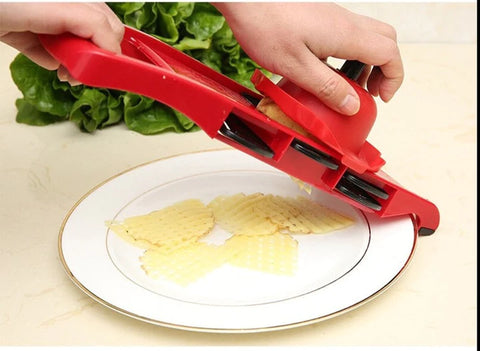 Myvit Vegetable Cutter with Steel Blade Mandoline Slicer Potato Peeler –  MYVIT Home