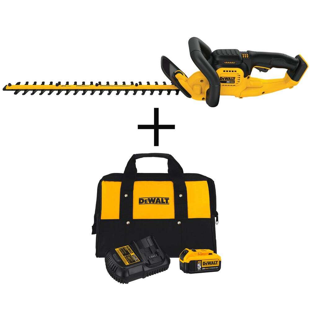 DEWALT 20V MAX Cordless Battery Powered Hedge Trimmer (Tool Only