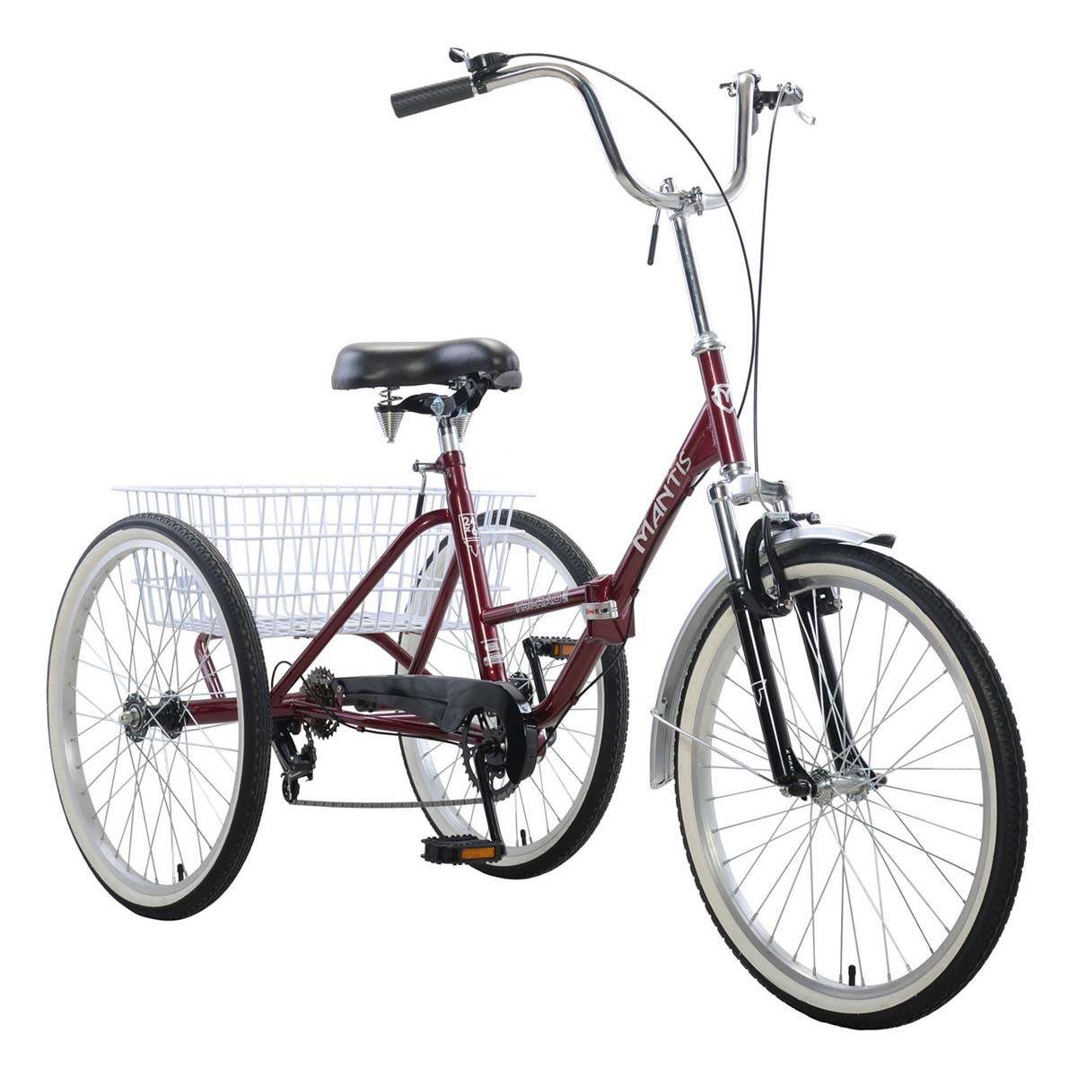 Adult Mantis Tri Rad Folding 24 6 Speed Tricycle ONLINE