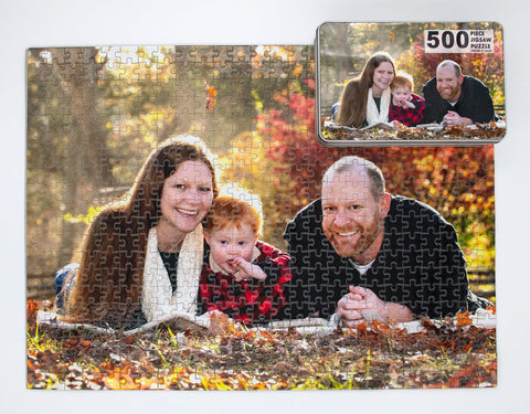 Personalized Jigsaw Puzzle Family Portrait