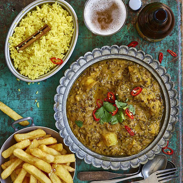 puy lentil curry