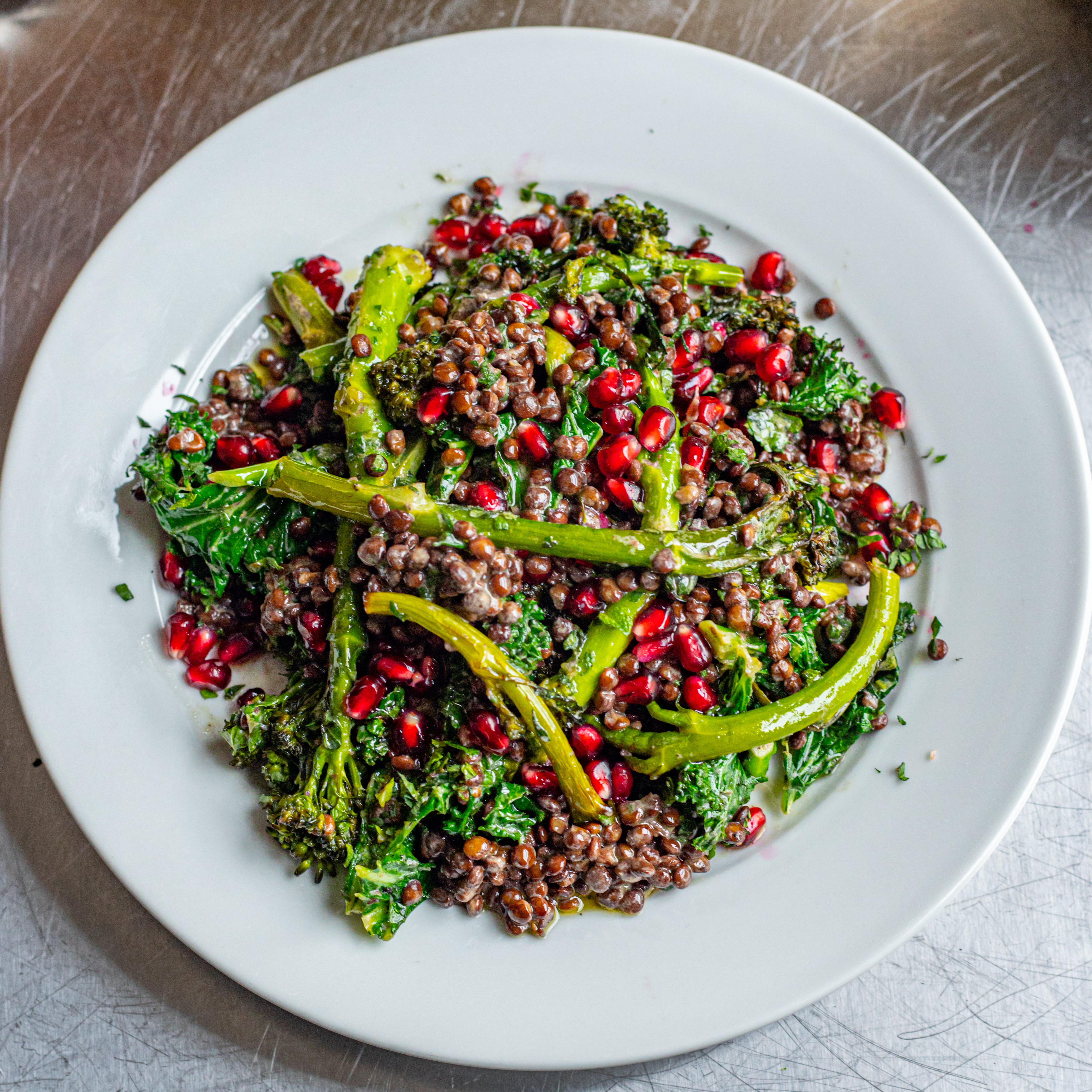 broccoli puy salad