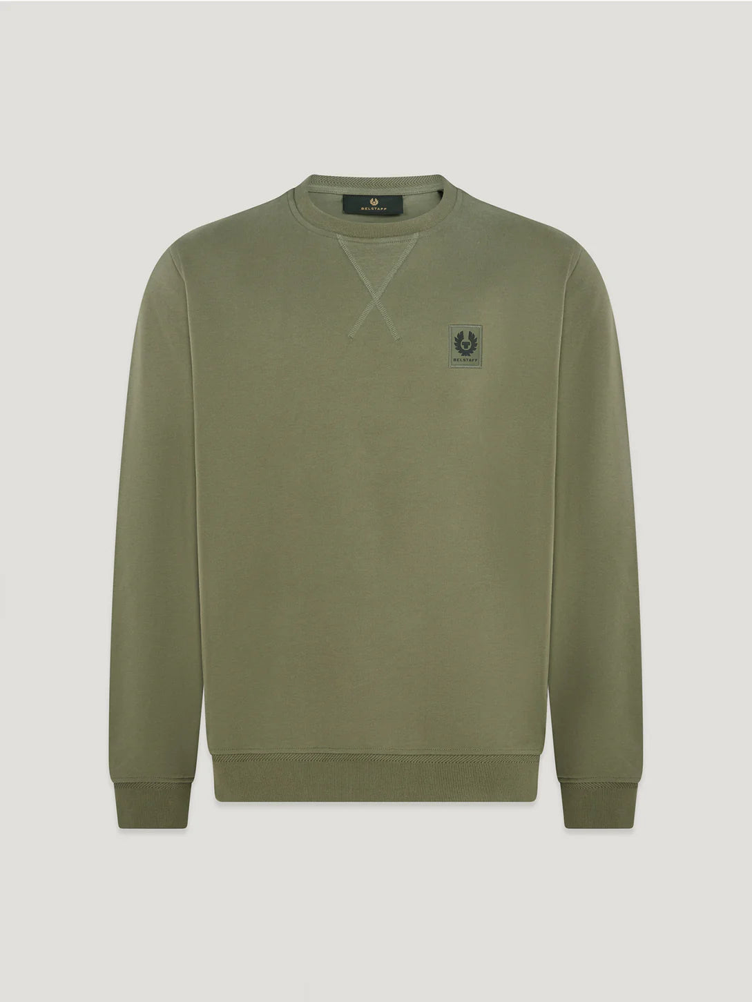 BELSTAFF SWEATSHIRT SurplusGreen 100049SPSGN 1 2420x1452 a41493e3 4985 4aef b24e 8b5c27151731