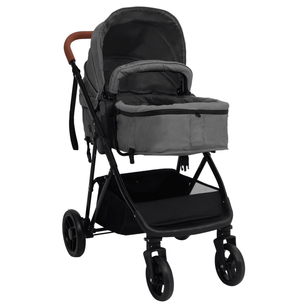 Verdienen toernooi Junior Kinderwagen 2-in-1 staal in diverse kleuren, lichtgrijs en zwart – OwlyShop