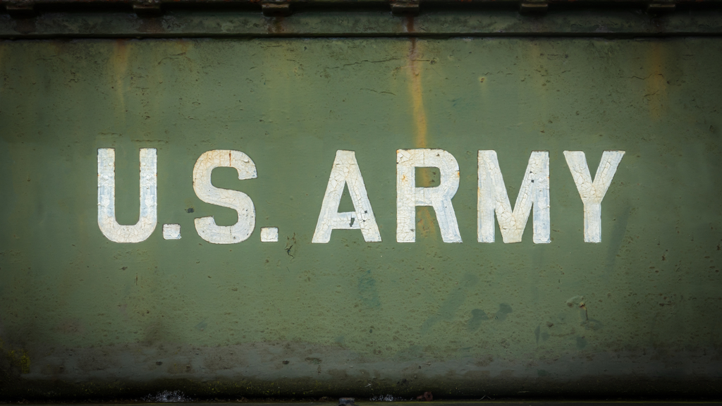 U.S. Army sign