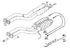 Factory BMW exhaust SECTION 1 fr BMW E46 M3