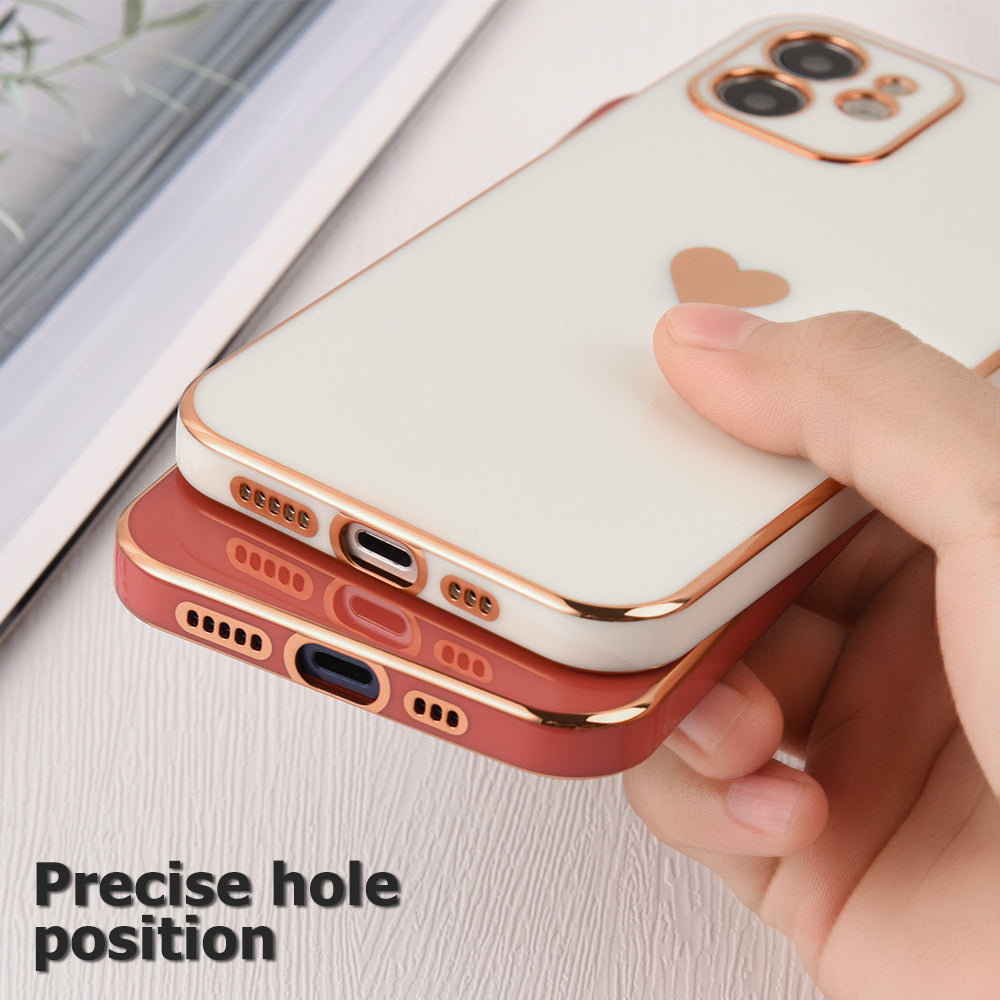 Solid Plating Lens Protection Case